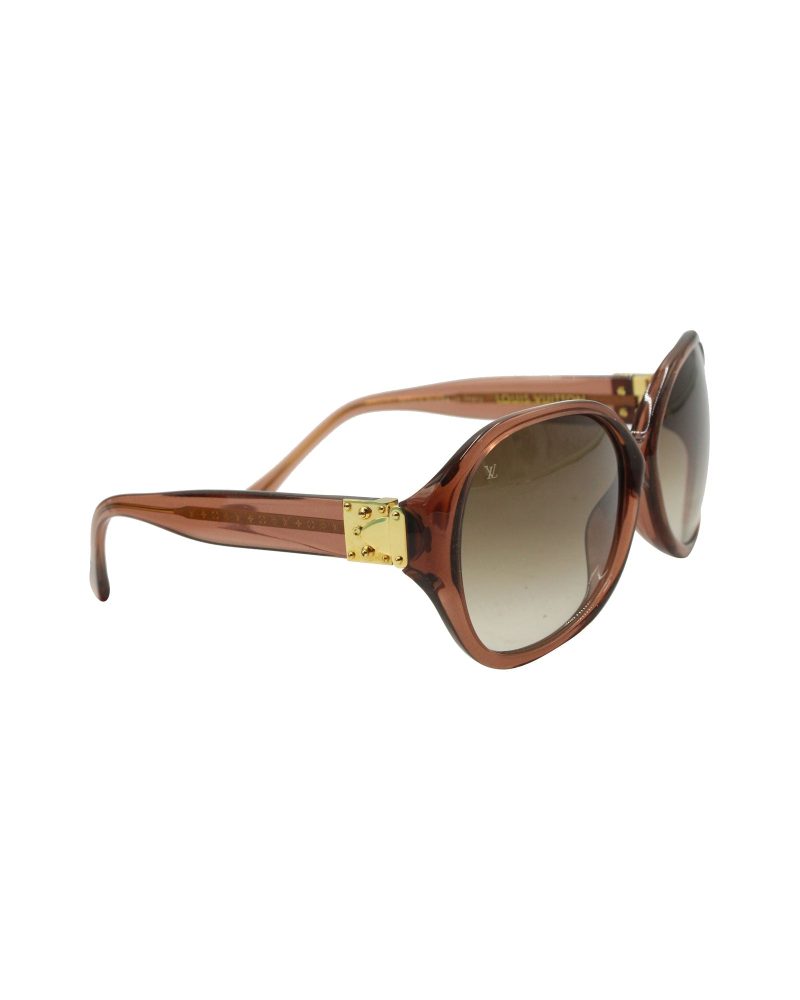 Louis Vuitton Oversized Soupcon Sunglasses in Brown Acetate - Barde - Image 3