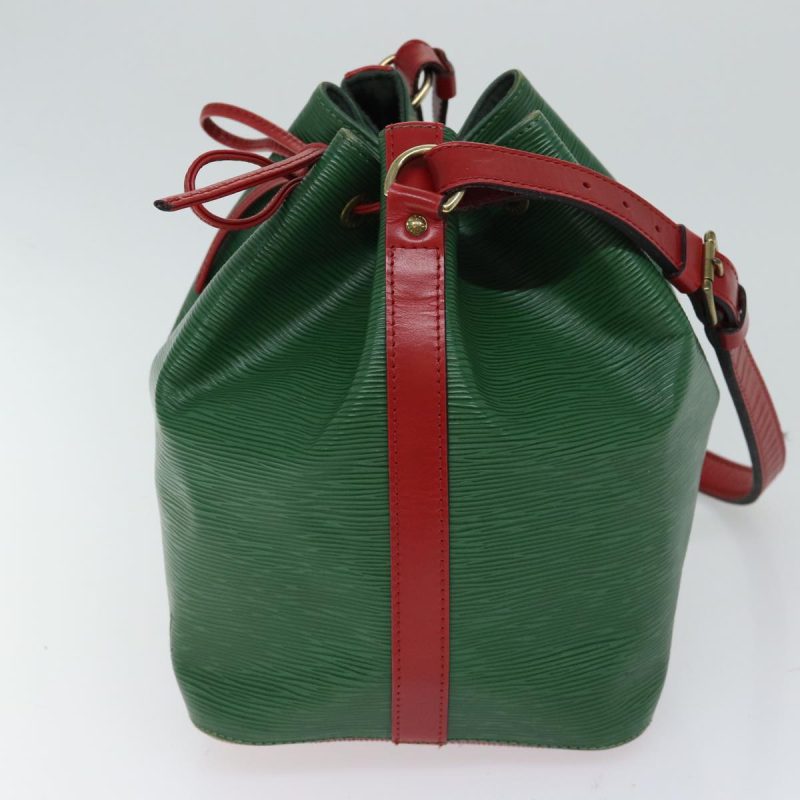 Louis Vuitton Petit Noé  Leather Shoulder Bag - Barde - Image 4