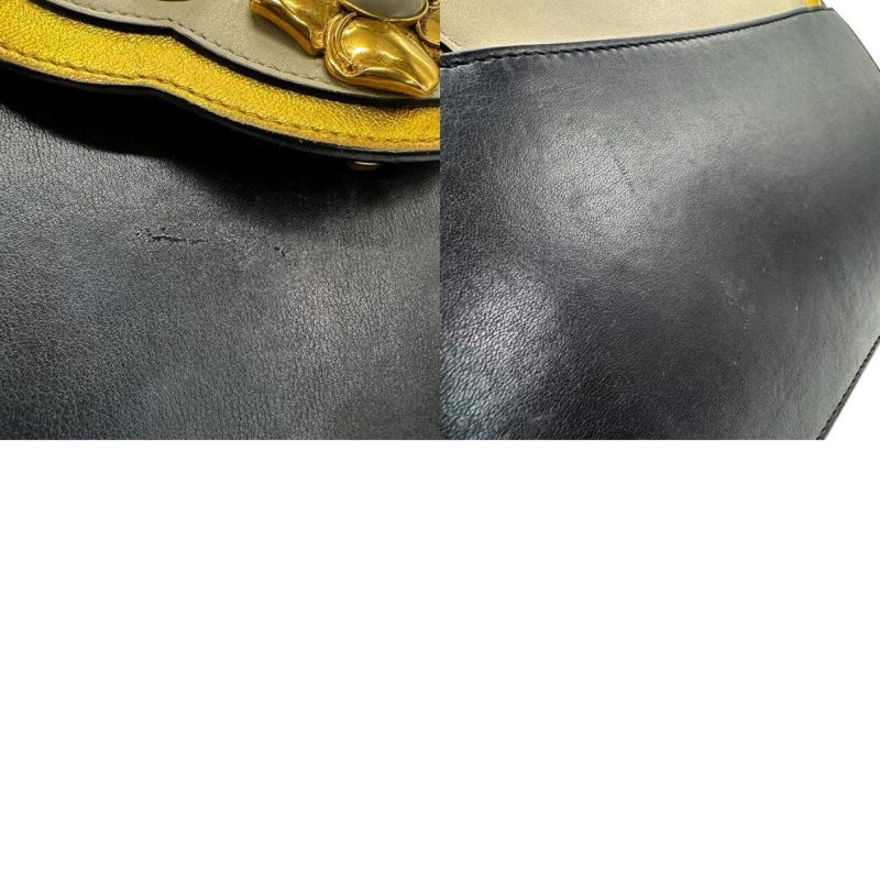 Gucci  Leather Shoulder Bag () - Barde - Image 5
