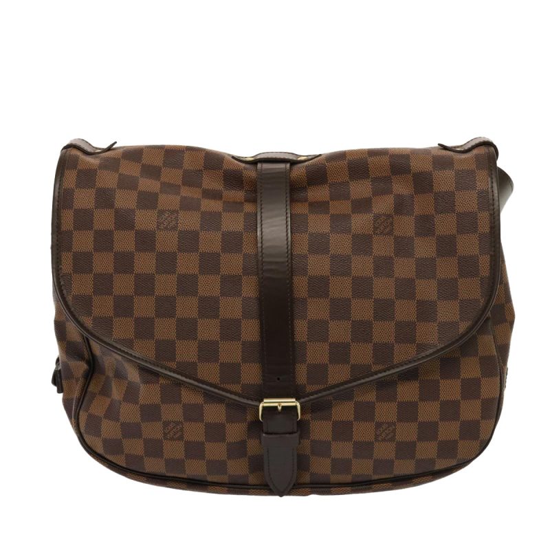 Louis Vuitton Saumur 35  Canvas Shoulder Bag - Barde