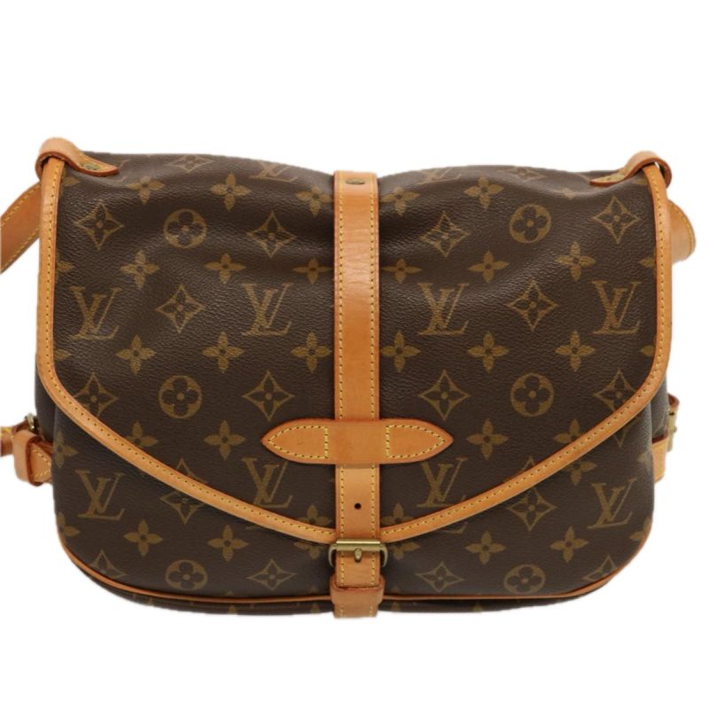 Louis Vuitton Saumur  Canvas Shoulder Bag - Barde
