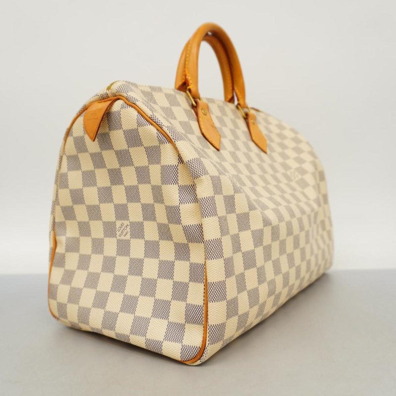 Louis Vuitton Speedy 35  Canvas Handbag - Barde - Image 4
