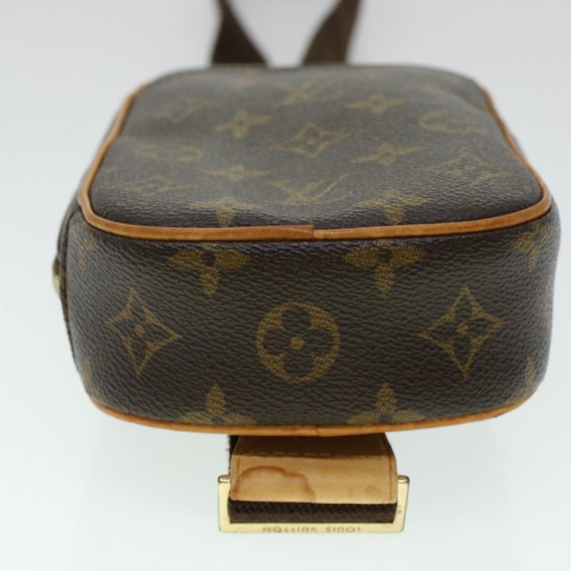 Louis Vuitton Pochette Gange  Canvas Clutch Bag - Barde - Image 3