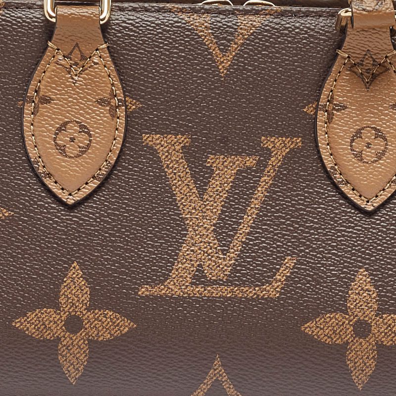 Louis Vuitton Monogram Reverse Giant Canvas Onthego East West Bag - Barde - Image 3