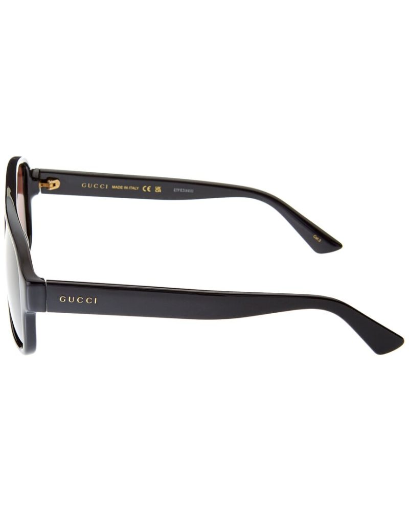 Gucci Men's GG1342S 59mm Polarized Sunglasses - Barde - Image 2