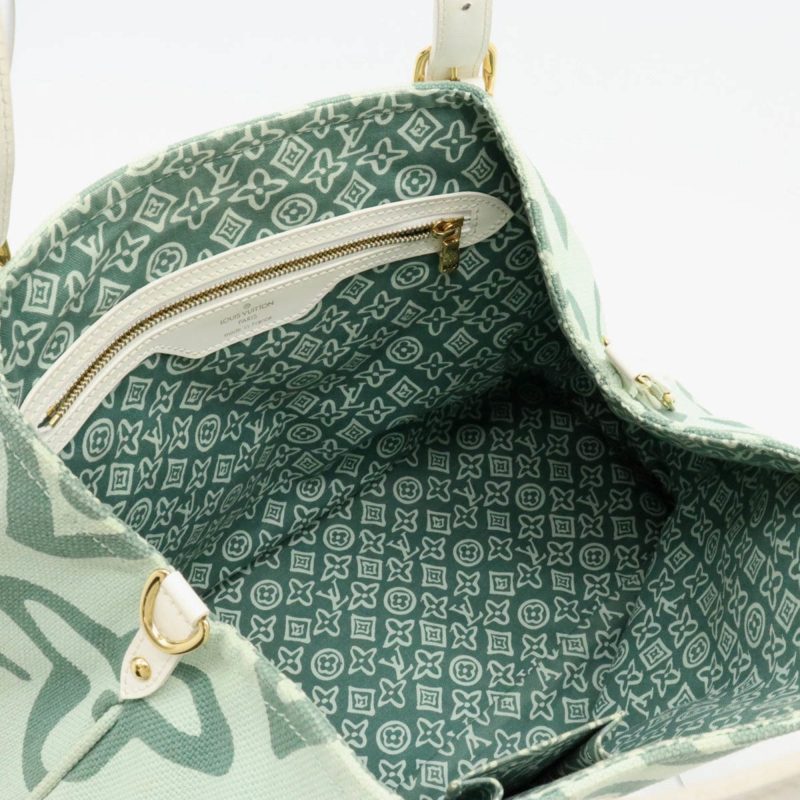 Louis Vuitton Tahitienne  Canvas Tote Bag - Barde - Image 5