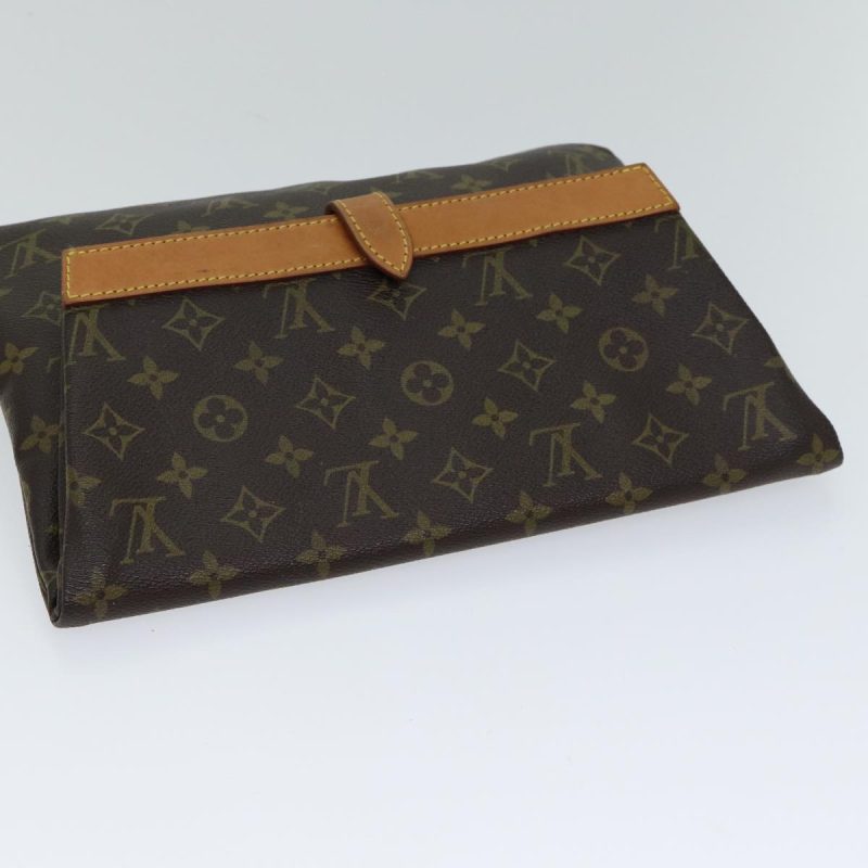 Louis Vuitton Pochette Pliante  Canvas Clutch Bag - Barde - Image 4