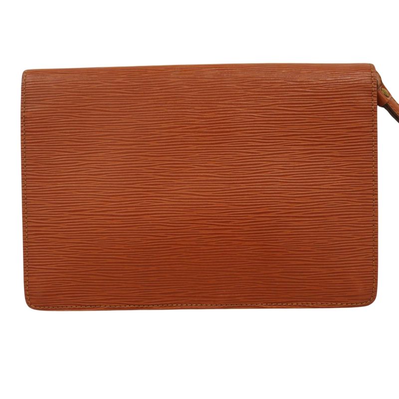 Louis Vuitton Sellier Drangonne  Leather Clutch Bag - Barde - Image 2