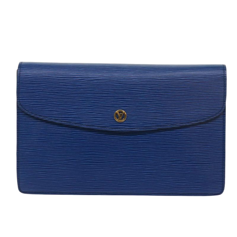 Louis Vuitton Montaigne  Leather Clutch Bag - Barde