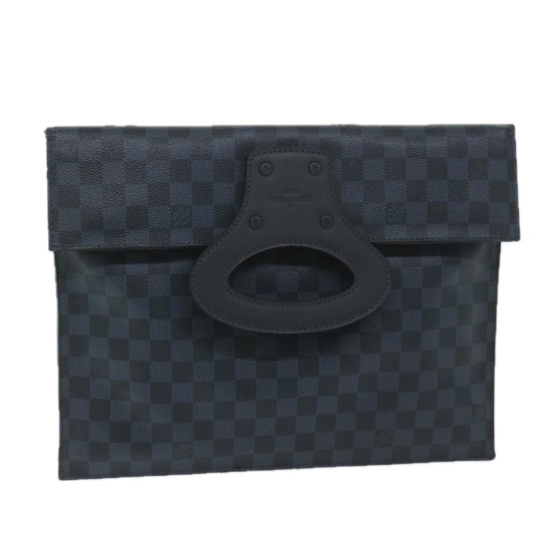 Louis Vuitton Pochette  Canvas Clutch Bag - Barde