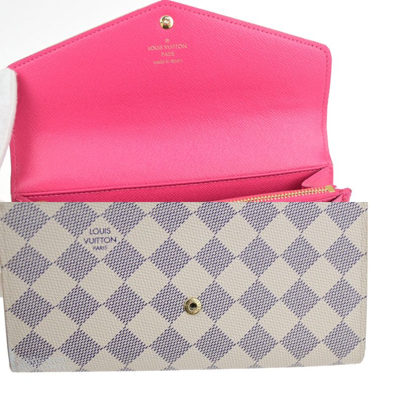 Louis Vuitton Portefeuille Sarah  Canvas Wallet - Barde - Image 6