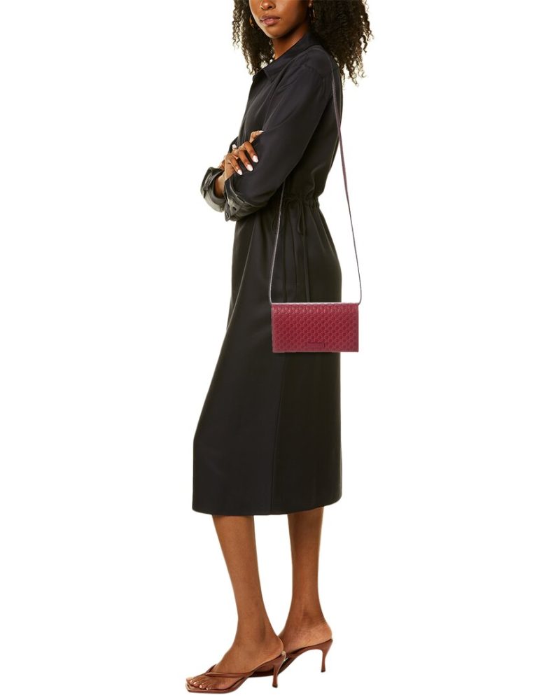 Gucci Micro Guccissima Leather Crossbody - Barde - Image 4