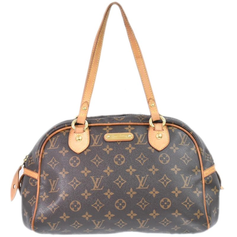 Louis Vuitton Montsouris  Canvas Shoulder Bag - Barde