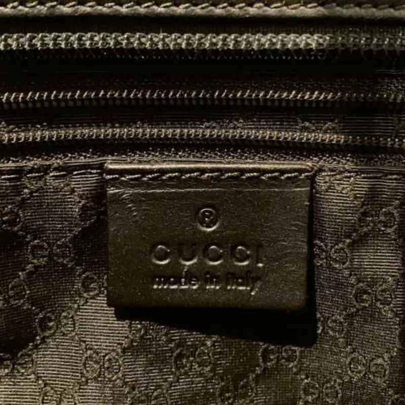Gucci   Canvas Leather Handbag Tote Bag (Pre-Owned) - Barde - Image 6