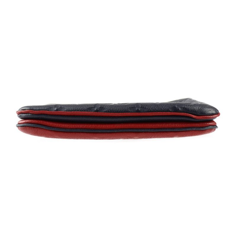 Louis Vuitton Pochette Double Zip  Canvas Clutch Bag - Barde - Image 3