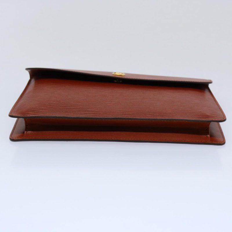 Louis Vuitton Montaigne  Leather Clutch Bag - Barde - Image 3
