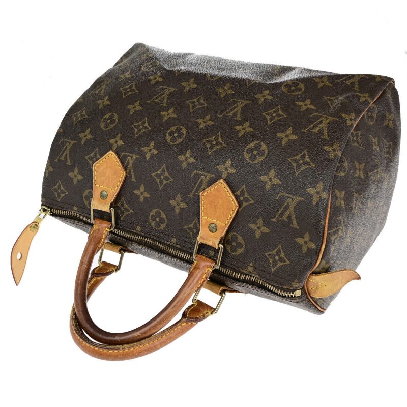 Louis Vuitton Speedy 30  Canvas Handbag - Barde - Image 5