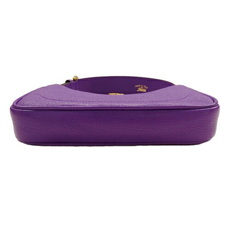 Gucci  Leather Shoulder Bag (Pre-Owned) - Barde - Image 4