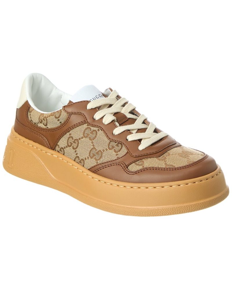 Gucci GG Canvas & Leather Sneaker - Barde