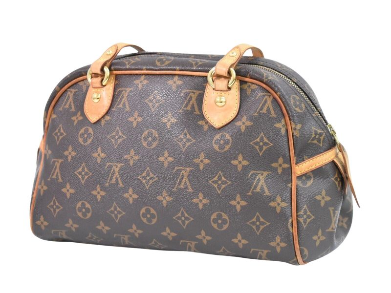 Louis Vuitton Montsouris  Canvas Shoulder Bag - Barde - Image 2