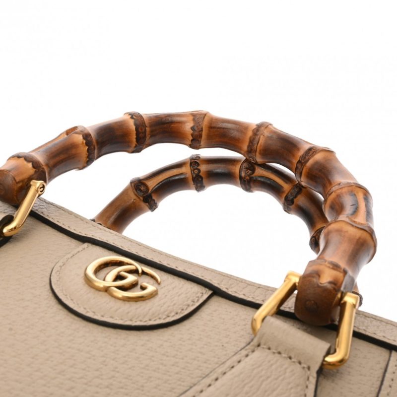 Gucci  Leather Handbag Tote Bag (Pre-Owned) - Barde - Image 3