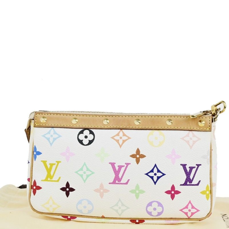 Louis Vuitton Pochette Accessoire  Canvas Clutch Bag - Barde - Image 2