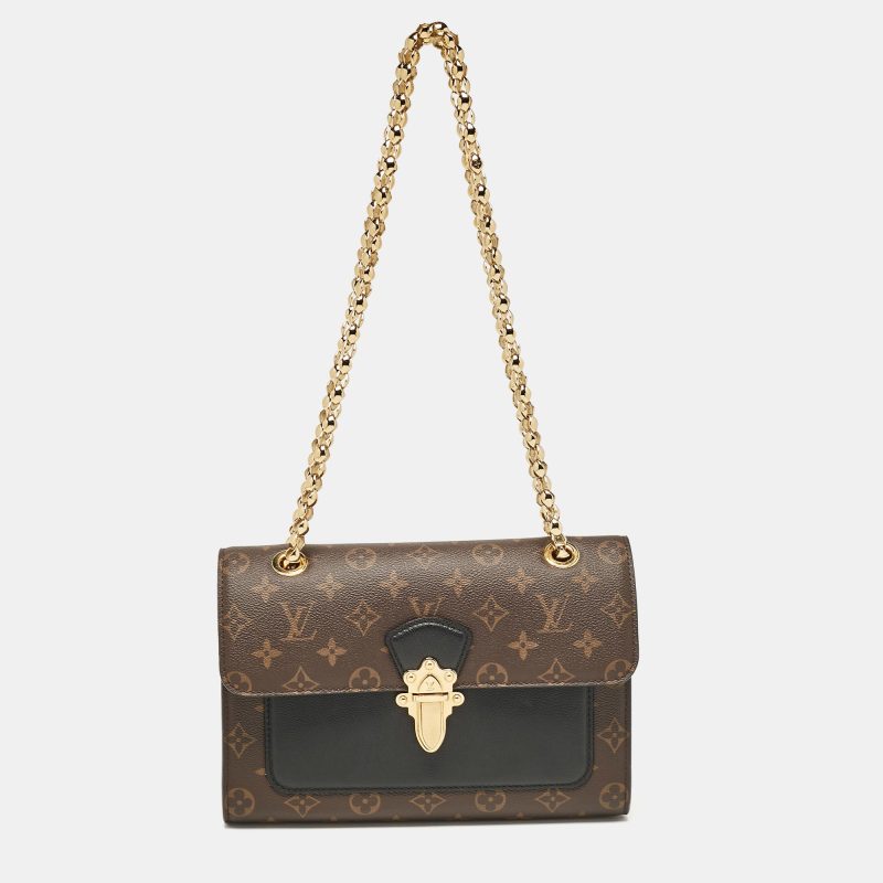 Louis Vuitton Raisin Monogram Canvas Victoire Chain Bag - Barde