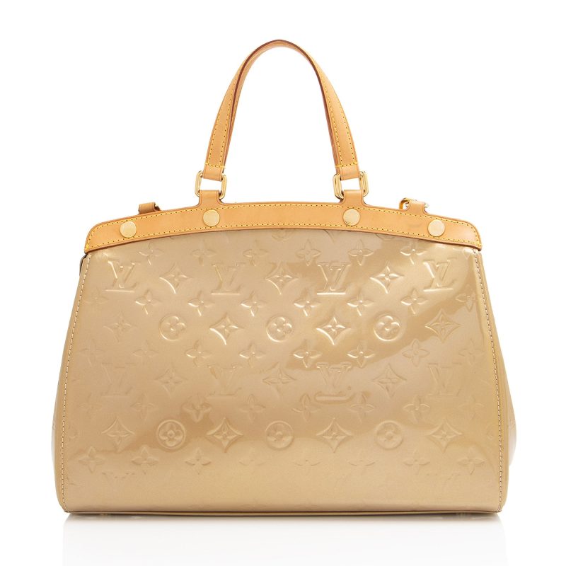 Louis Vuitton Monogram Vernis Brea MM Satchel - Barde - Image 3