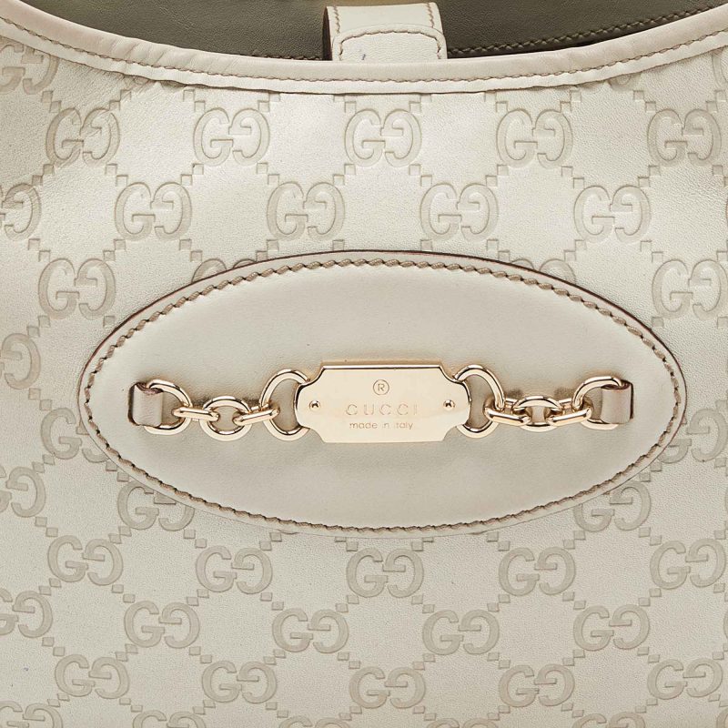 GucciGuccissima Leather Punch Hobo - Barde - Image 3