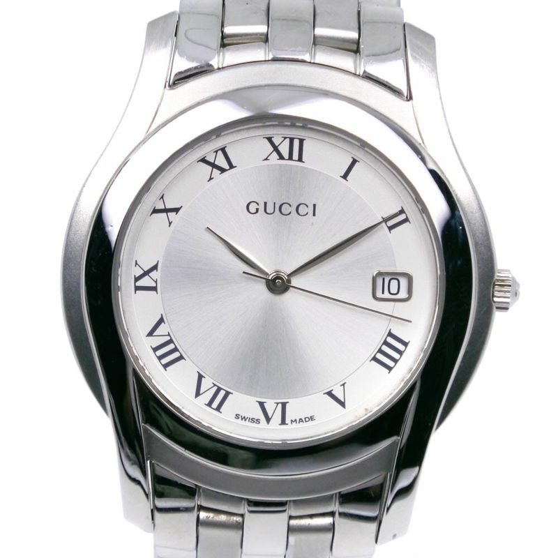 Gucci Stainless Steel Wristwatch (Pre-Owned) - Barde