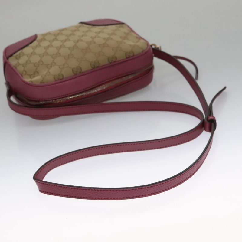 Gucci Camera  Canvas Shoulder Bag (Pre-Owned) - Barde - Image 4