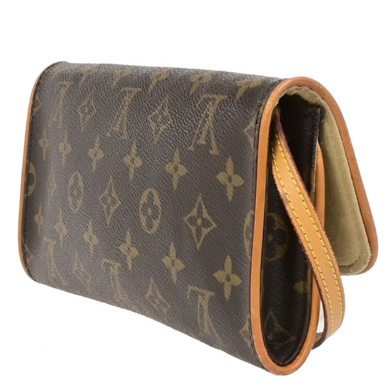 Louis Vuitton Pochette Twin  Canvas Shoulder Bag - Barde - Image 4