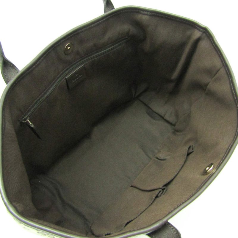 Gucci Gg Canvas    Canvas Leather Tote Bag (Pre-Owned) - Barde - Image 3