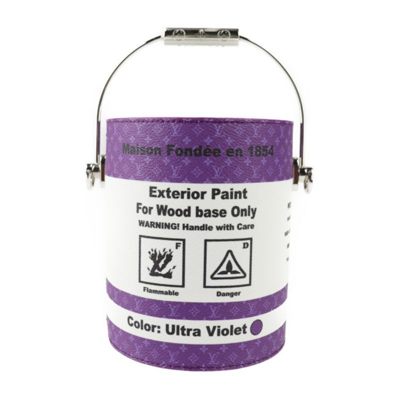 Louis Vuitton Paint Can  Leather Handbag - Barde - Image 2