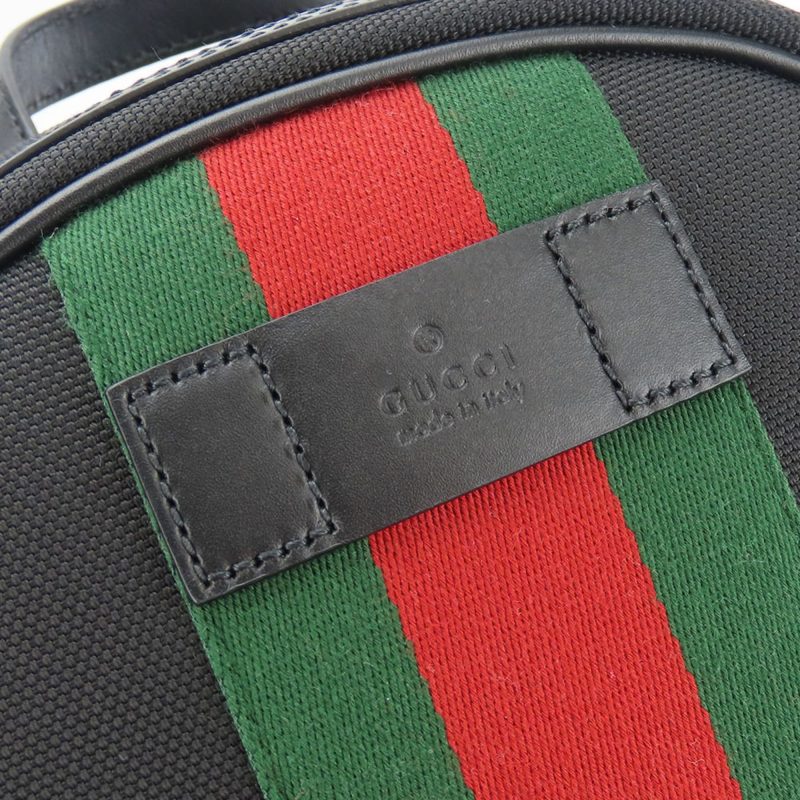 Gucci  Canvas Leather Backpack (Pre-Owned) - Barde - Image 5