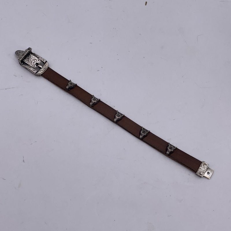 Gucci Leather Bracelet - Barde - Image 5