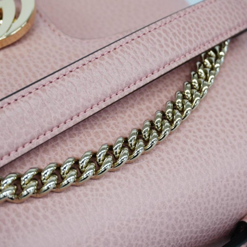 Gucci Interlocking  Leather Shoulder Bag () - Barde - Image 6