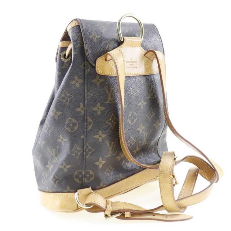 Louis Vuitton Montsouris  Canvas Backpack Bag - Barde - Image 2