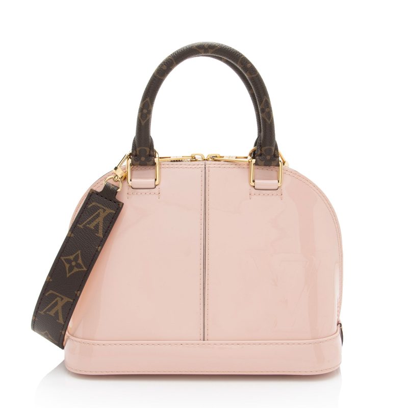 Louis Vuitton Patent Leather Alma BB Satchel - Barde