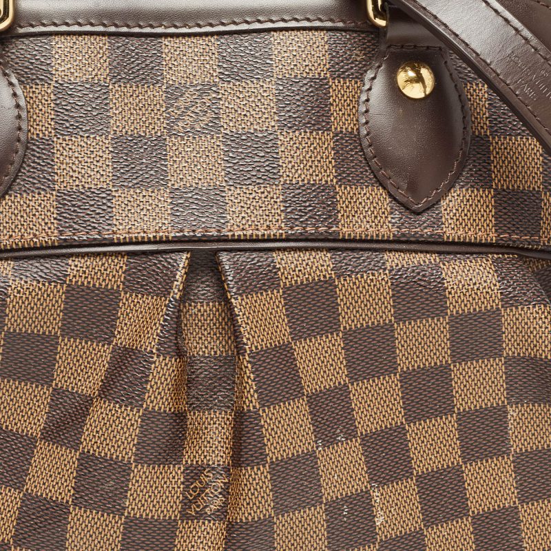 Louis Vuitton Damier Ebene Canvas Trevi Pm Bag - Barde - Image 4
