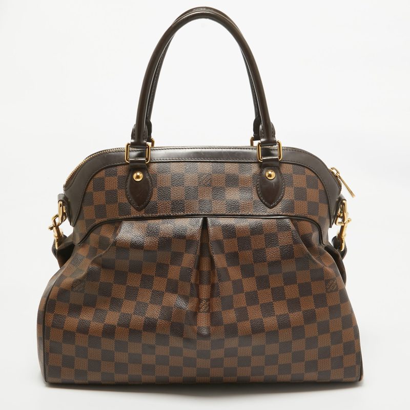 Louis Vuitton Damier Ebene Canvas Trevi Gm Bag - Barde - Image 3