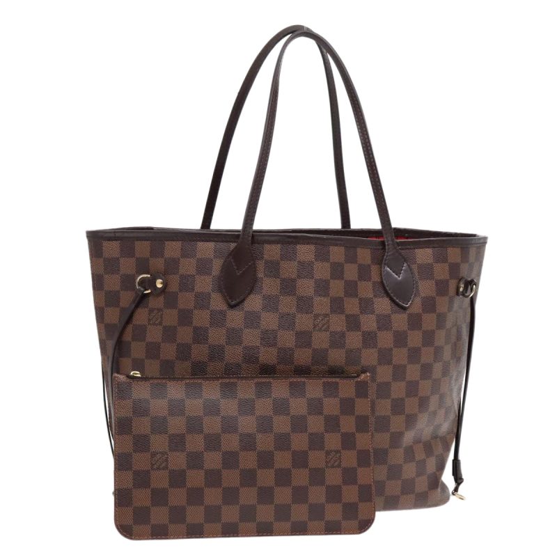 Louis Vuitton Neverfull Mm  Canvas Tote Bag - Barde