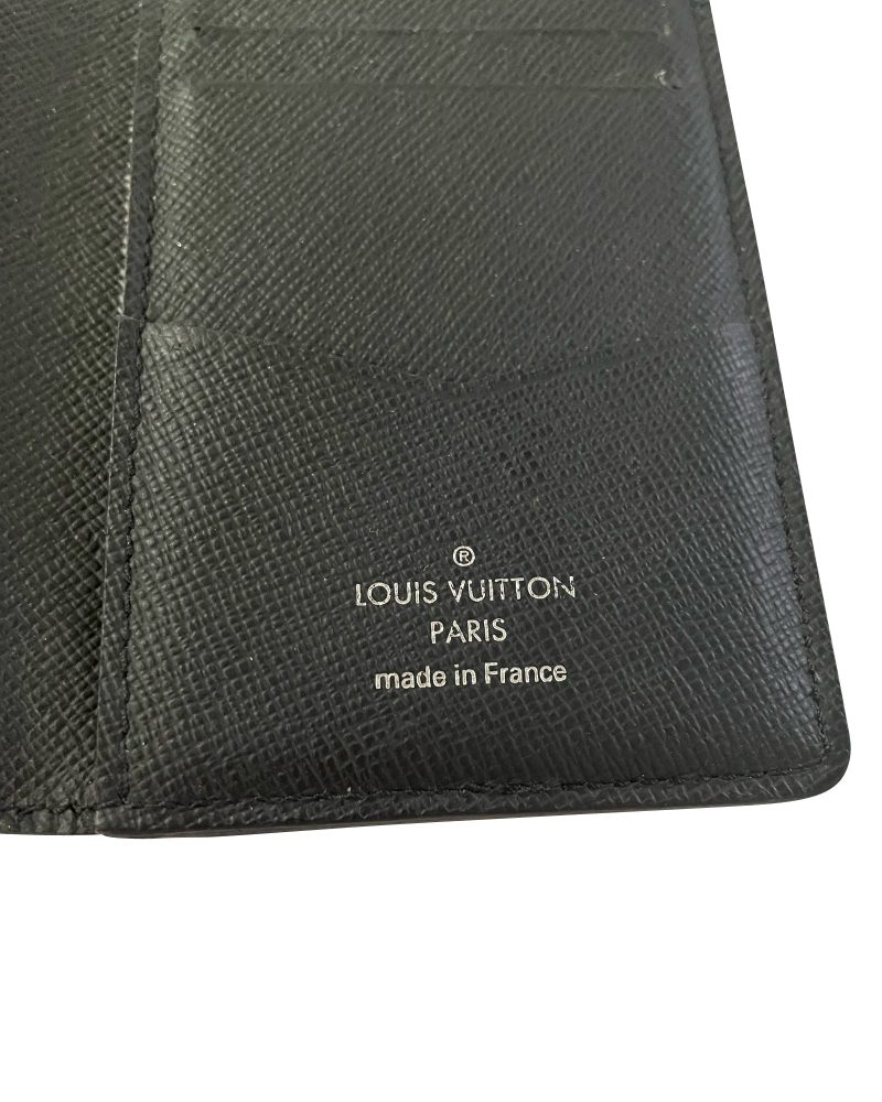 Louis Vuitton Pocket Organizer/Card Holder in Black Epi Leather - Barde - Image 6