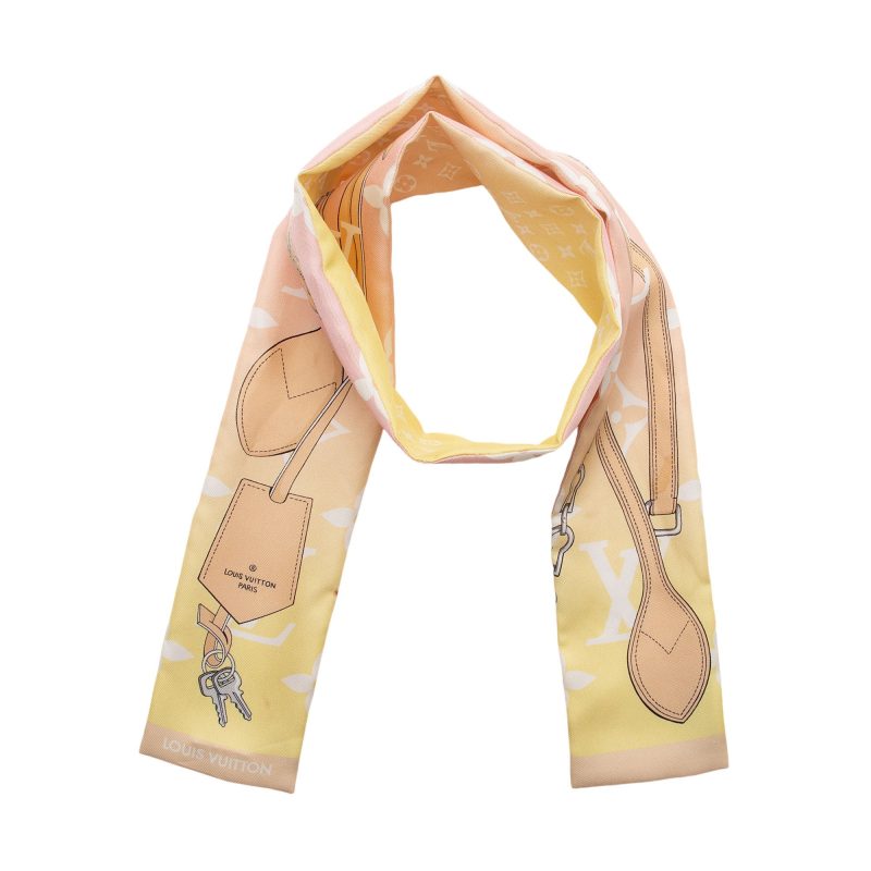 Louis Vuitton Silk By the Pool Bandeau Scarf - Barde - Image 2