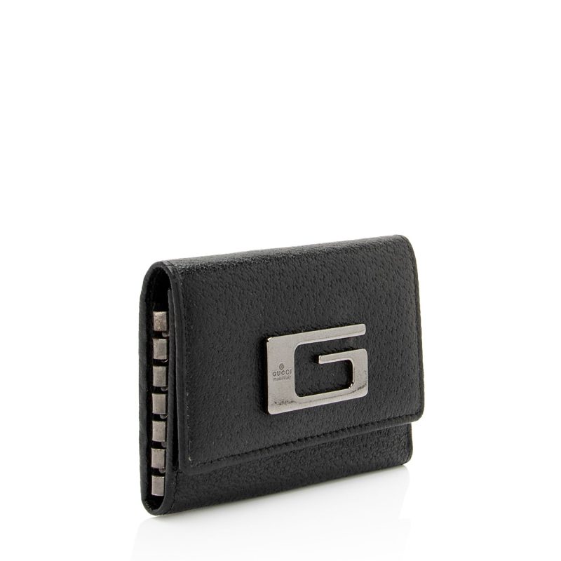 Gucci Leather G Key Holder - Barde - Image 2