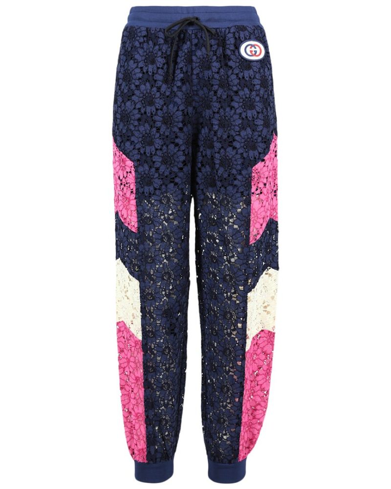 Gucci Lace & Intarsia Pant - Barde