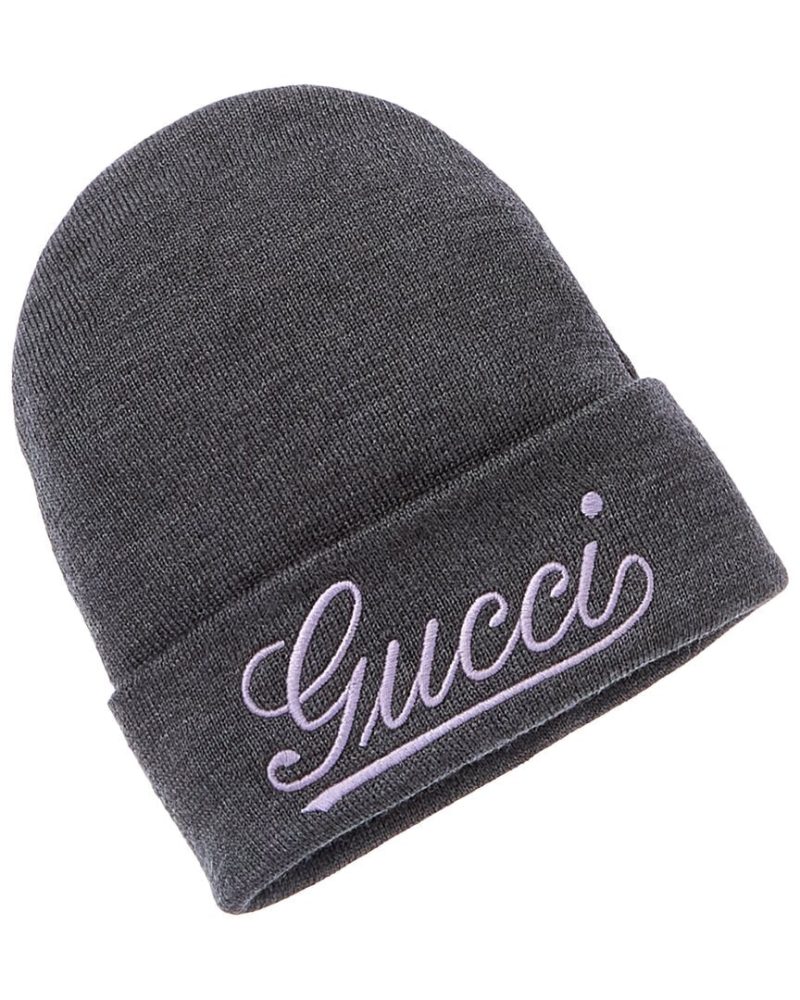 Gucci Logo Wool Beanie - Barde