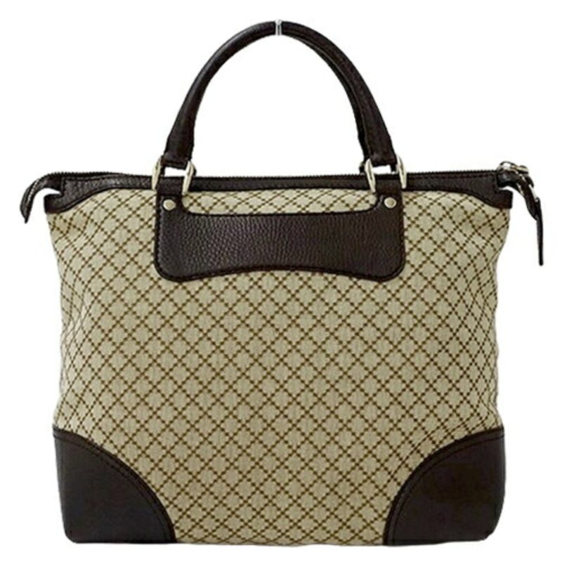 Gucci Diamante   Canvas Handbag Tote Bag (Pre-Owned) - Barde - Image 2