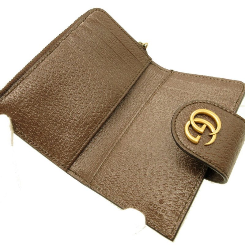 Gucci Ophidia  Gg Canvas Leather Coin Purse/Coin Case (Pre-Owned) - Barde - Image 4