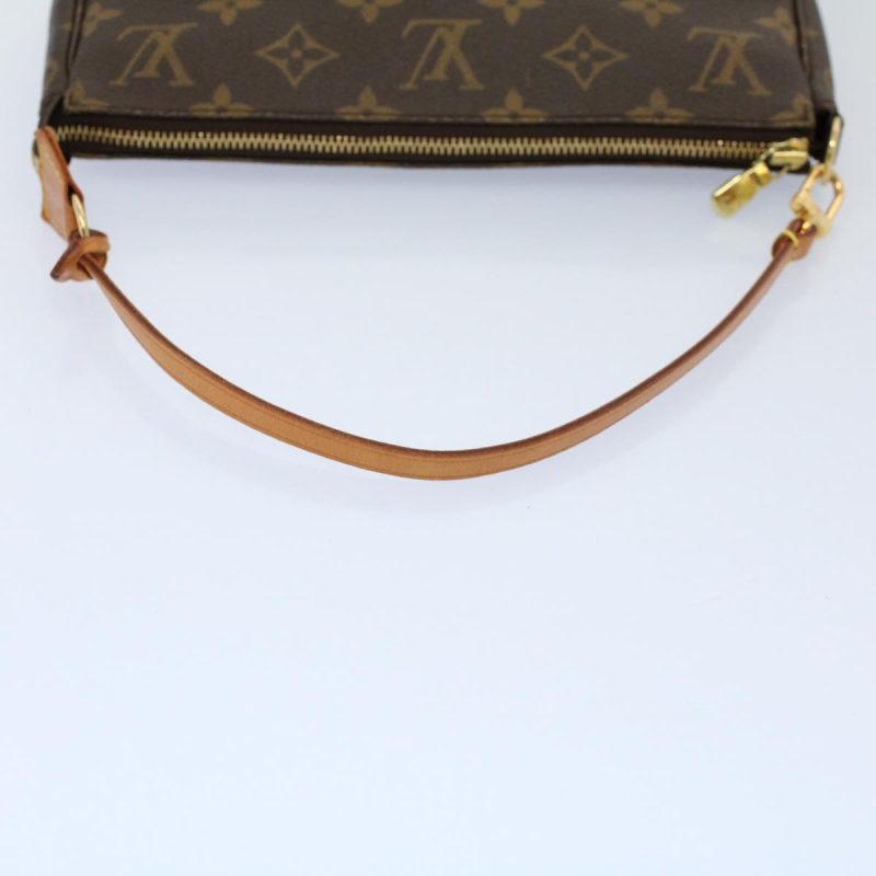 Louis Vuitton Pochette Accessoire  Canvas Clutch Bag - Barde - Image 4